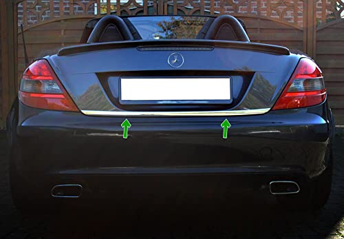 Heckklappenleiste aus Chrom, passend für Mercedes SLK | R171 | 2004-2011, Heckklappenleiste