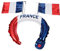 Gadpiparty 20 Pièces Bandeau Coupe Du Monde Bandeau Pour Chouchous Pour Filles Bandeau De Compétition Sportive Balle Casque Sur Le Thème Du Football Ventilateur Bureau Film D'aluminium Cheveu
