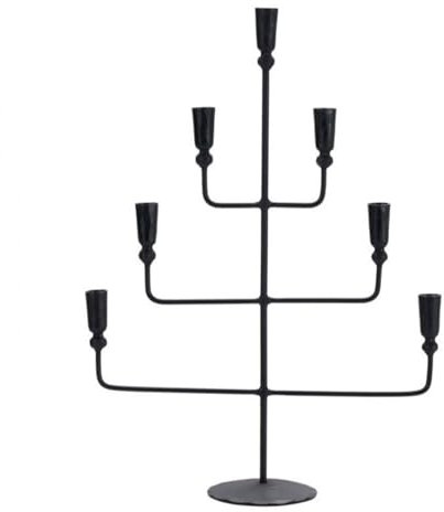 House Doctor - Ira Candle Holder - Antique Aluminium (206203033)