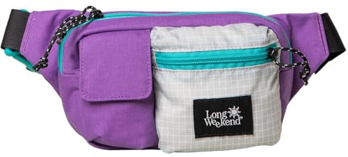 Long Weekend Monterey Sling – Kompakte, wetterfeste Sling-Bag/Umhängetasche für 35-mm-Kameras, Point-and-Shoot-Kameras, große Smartphones und tägliche Essentials (Cosmic Purple)