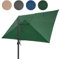 Housse de rechange pour parasol 330 x 240 cm pour Seglarö / Seglaro Premium (Forest Green)