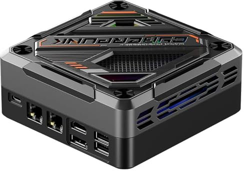 KingnovyPC Mini PC Windows 11, AMD Ryzen 7 8845HS Mini Computer, up to 5.1 GHz, 32GB DDR5 RAM 1TB Mini Desktop PC with 4K Triple Display, HDMI, USB3.2, RJ45, WiFi 6 BT5.2