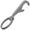 Keychain Bottle Opener - Keyring Cork Opener, Titanium Keyring Corkscrew, Lightweight Bottle Cap Remover| Pocket Size Beer Opener, Reusable Pop Top Opener, Beverage Opener for Travel Kitchen