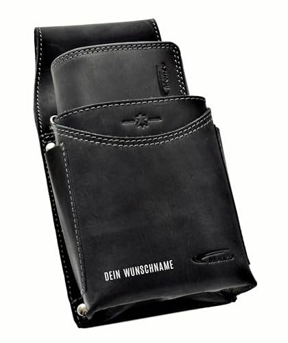Menzo Profikellnerset 12 Monate GARANTIE! personalisierbar. Kellnerbörse + Holster mit Namen oder Logo. Kellnertaschenset, Kellnerportemoannie mit Halfter