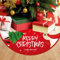 90CM Weihnachtsbaum Decke Weihnachtsbaumrock Weihnachtsbaumdecke Weihnachtsbaum Rock Baumdecke Rund Tannenbaum Tannenbaumdecke Decorations Dekorationen Rot Christbaumdecke Christmas Tree Skirt