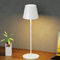 GEPROSMA Lampada da tavolo senza fili, lampada da comodino a batteria ricaricabile, lampada da scrivania moderna in metallo, 38 cm, 3 modalità, LED touch dimming, luce wireless portatile per camera da