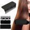 Zhenghebuy Peine para Alisar el Cabelloo,Accesorio de Peine de Hierro Plano,Alisador de Cabello Profesional Peine,Desmontable Accesorio para Alisador(Negro)