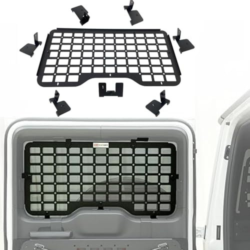Autophoton Heckfenster Molle Panel Heckklappe Lagerung Regal Klapptisch für G-Klasse G63 G500 G550 G350d G400d 2019-2024 (Fensterpaneel)