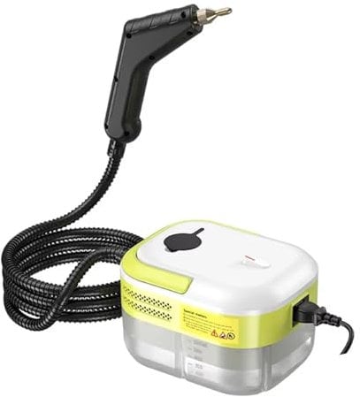 Dampfreiniger Handgerät Steam Cleaner,2500W 3.0 Bar Tragbarer Dampfreiniger mit 9 Stück Zubehör und 1200ML Tank,Hand Hochdruck Dampfreiniger für Sofas, Küchen, Fenster,Bäder und Auto