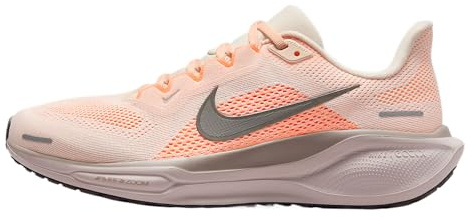 Nike Women's Pegasus 41 Sneaker, Guava Ice/Cave Stone/Orange Pulse/Malt/Silt Red, 9.5 UK