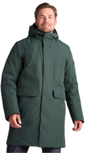 TOG24 Aksel Mens Windproof Insulated Waterproof Jacket, Hooded Winter Down | Coat, Breathable, Moisture-wicking, Hood, Pockets, Toggle adjusters