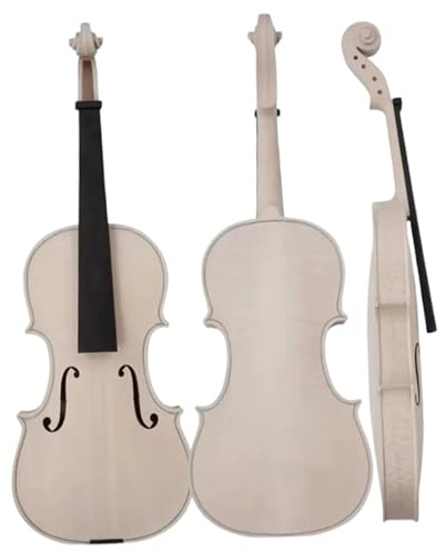 Violine Professionelle Unfertige Ahornvioline In Voller Größe DIY Musikinstrumente Und Zubehör Für Aufführungen(1-8)