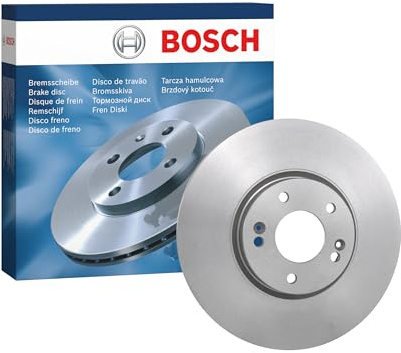 Bosch BD1383 Brake Disc - 321 mm Vented Discs - Front Axle - ECE-R90 Certified - Good Cooling, Reliable Braking, Corrosion Protection - 1 Single Disc