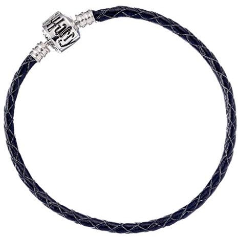 Harry Potter Offizielle Schwarzes Lederarmband für Schwebercharme - 18 cm klein