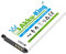 Akku-King Akku kompatibel mit Samsung EG-BG800BBE - Li-Ion 2250mAh mit NFC - für Galaxy S5 Mini, S5 mini DuoS, SM-G800F, SM-G800H, SM-G800Y