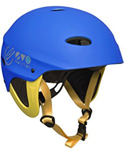 GUL Evo Watersports Watersports Helm für Kajakfahren, Kitesurfen, Windsurfen und Beiboot - Blue Fluro Yellow - Unisex
