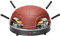 Clatronic PO 3681 - Forno per pizza, colore: Terracotta/Nero