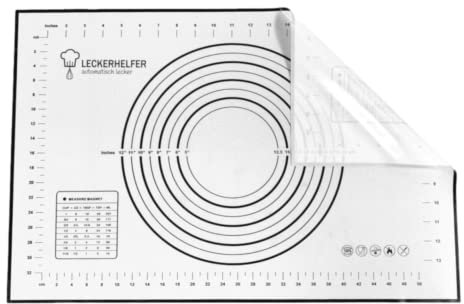 Premium Backmatte/Rutschfeste Backunterlage XXL 60x40cm