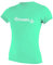 O'Neill Damen WMS Basic Skins Short Sleeve Sun Shirt, Light Aqua, M