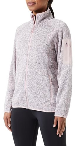 McKINLEY MC KINLEY Damen Skeena Jacke, Melange/Dunkelrosa, 42 MC KINLEY Damen Skeena Jacke, Melange/Dunkelrosa, 42