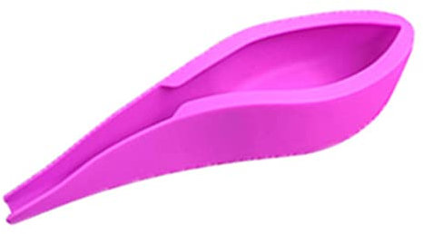 Alomejor Dispositif D'urination Portatif pour Femmes avec Support de Sac pour Faire Pipi Urinoir en Silicone pour Femmes pour Les Voyages en Plein Air (Rose)