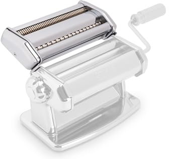 Imperia Duplex Linea Classica. Accessorio macchina per la pasta. Made in Italy. Accessorio in acciaio per pasta fresca. Tagliapasta compatibile con macchine pasta Imperia (Capelli d'angelo/Trenette)