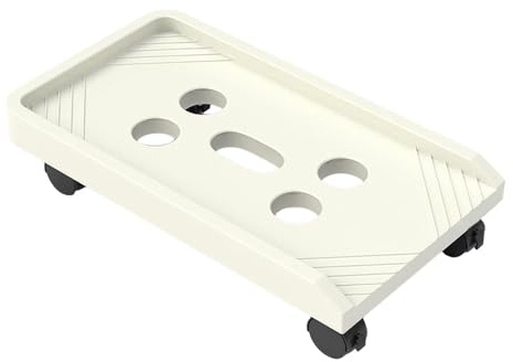Desktop-Turm-Halterung – Computer-Turm-Halterung, Bodenhalterung für | mobile PC-Turm mit 4 Rollen, CPU-Halterung unter dem Schreibtisch, PC-Gehäuse-Halterungswagen, A-