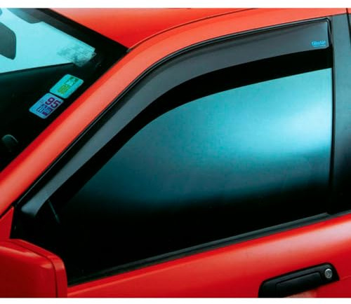 Vordere Windabweiser (1 Set) für die Fahrer und Beifahrerseite-CLI003P0257 passend für Ford Explorer Elektrik SUV, TYP DRP, 5 Door, 2024- | kompatibel mit Ford Explorer EV (CX740) 2024-