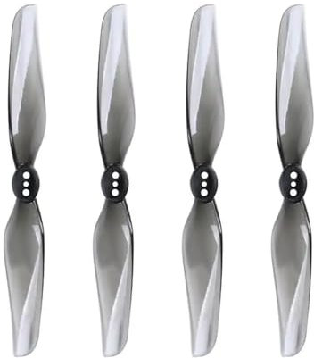 16pcs 8pairs 4inch 2 Propellers Compatible With XING 1404 Motors Compatible With FPV Racing Drone Kit Designed Compatible With Nazgul 4030(Crystal grey)