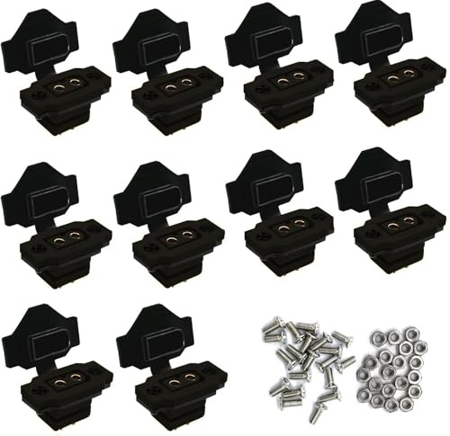 RUNCCI-YUN 10Paar XT60E-F XT60h XT-60 Hochstrom Bullet Connector Kabelstecker mit Gummikappe,Schrauben Wassergeschützt für Lipo Akku XT-60 Stecker （Schwarz）