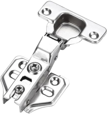 Softclose Scharniere 10er-Set 35mm Schrankscharnier mit Dämpfung Möbelscharniere für Schranktüren Topfbänder 110° Automatikscharnier leise und selbstschließend ideal für Schränke Holztüren