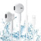 ALIANSHENG Écouteurs Intra-Auriculaires Filaires Stéréo avec Microphone et Contrôle du Volume - Compatible avec iPhone 14 Pro Max, 13 Pro, 12, 11, 11 Pro, 8, 7, X, XR, XS