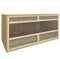 Terrarium Holzwerkstoff 100x47x47 cm Glasterrarium, Glasterrarium-Bausatz, Reptilien-Box, Terrariumgefäß, Reptilien-Habitat-Terrarium/ 170885