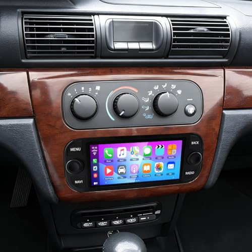 2+32G Autoradio für Chrysler Sebring 2000-2006 mit Carplay Android Auto | Android 14 6,86 Zoll Touchscreen Auto Stereo Display Player Radio GPS Navigation Head Unit mit RDS SWC MirrorLink Splitscreen