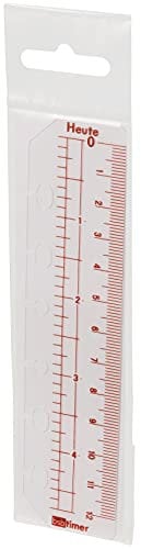 BSB Tagesanzeiger Lineal - 6-Fach Lochung - ca. A7 - für Pocket Terminplaner Organizer - 02-0288
