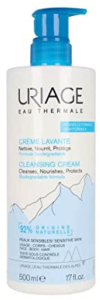 Uriage Nourishing and Cleansing Cream 500ml