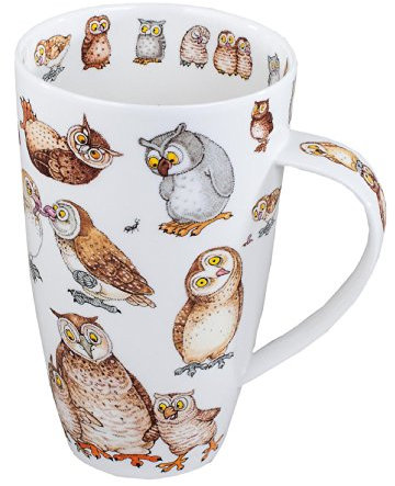 Dunoon henley tasse twitters (série) hiboux