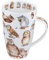 Dunoon henley tasse twitters (série) hiboux