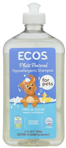 Earth Friendly - ECOS für Haustiere! Hypoallergenic bedingenshampoo-Duft frei - 17 Unze.
