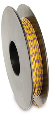 Schaltlitze LiYv, 0,14 mm², 25m Spule, gelb/violett