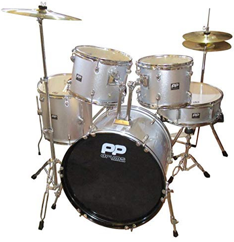 Performance Percussion Pp Kit de batterie 5 pièces Argenté