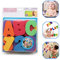 kuaetily Buchstaben Spielzeug, Badpielzeug,36 Buchstaben des Alphabets und Zahlen, Schwimmende Blasen Zahlen und Buchstaben Spielzeug Für Kinder