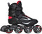 Powerslide Phuzion Radon Charcoal 84 Fitness Inline Skate für Herren und Damen, in schwarz/rot