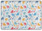 LAMAME Hockey Elements kreativ gemusterter bedruckter weicher Teppich rutschfeste Bodenmatte Home dekorativer Teppich