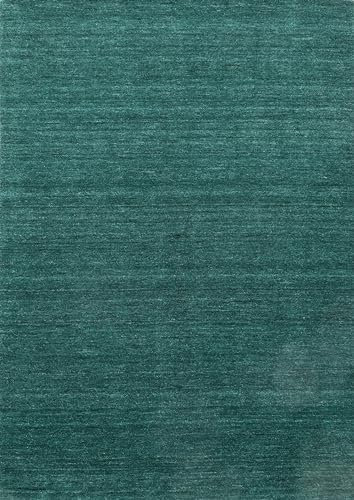 Rugeast Gabbeh 300x200 Orientteppich für Wohnzimmer Gabbeh Rechteckig Design Teppich Modern moderner Designteppich, hochwertige Naturwolle, indisches, geometrische Muster, farbige Teppiche