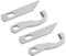 Tofficu 4pièces Lames De Machine à Coudre De Couteaux De Surjeteuse Accessoires Pour Réparation De Machine à Coudre Couteaux Supérieurs Et Inférieurs Pour Couture Précise