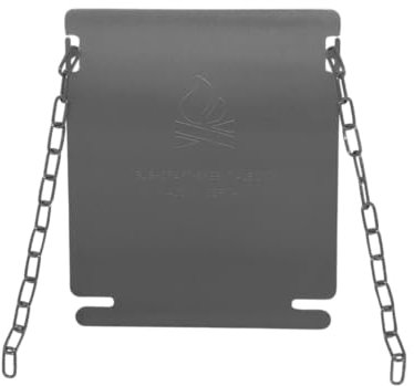 Bushcraft Essentials HOLZRUTSCHE Bushbox XL | Outdoor-Kocher Zubehör | 100% Made in Germany (Titanium)