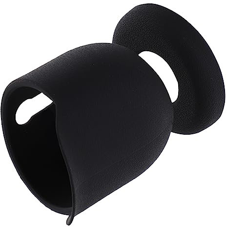 PHENOFICE Camera Rain Cover Weatherproof Protective Housing for Nest Security Camera Silicone Case for Outdoor Use and Scratch-resistant Black Design for Rain and