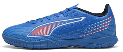 Puma Unisex Ultra 6 Play Turf Football Boots, Ultra Blue-Puma White-Glowing Red, 9 UK