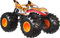 Hot Wheels Monster Trucks Monster Truck de Gran tamaño, camión de Juguete metálico a Escala 1:24 con Ruedas Gigantes y diseños chulos, JDR02